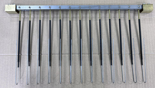 Rack de 13 crochets ouverts Ø 1,6 mm, pour GPG10 et SP211