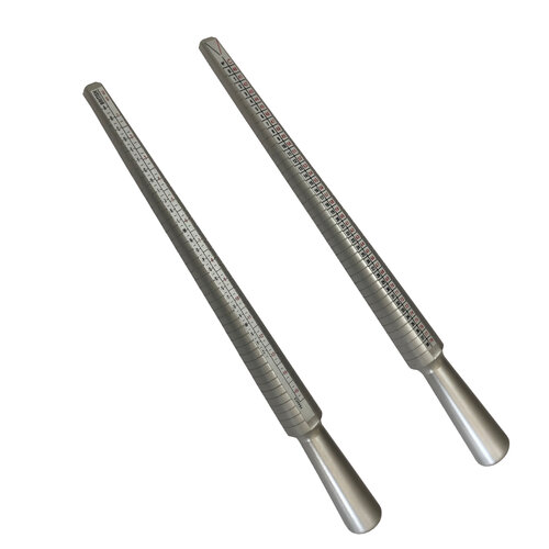 Triboulet métrique aluminium 300 mm - Ø 25 à 11,5 mm